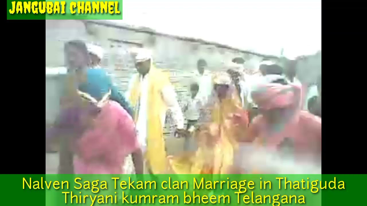 Nalven saga Tekam clan marriage in Thatiguda Thiryani Kumram Bheem Telangana