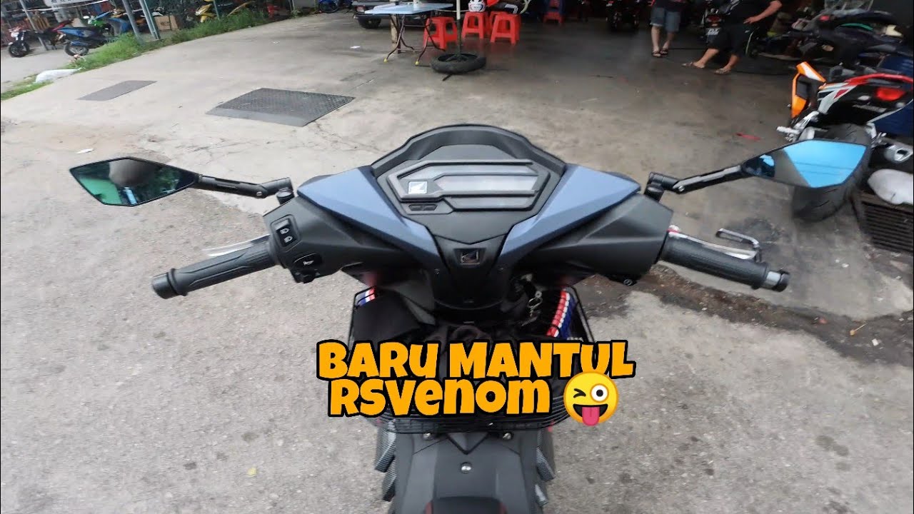 METER WINNER X DAH SIAP PASANG UNTUK HONDA RSV2 😁