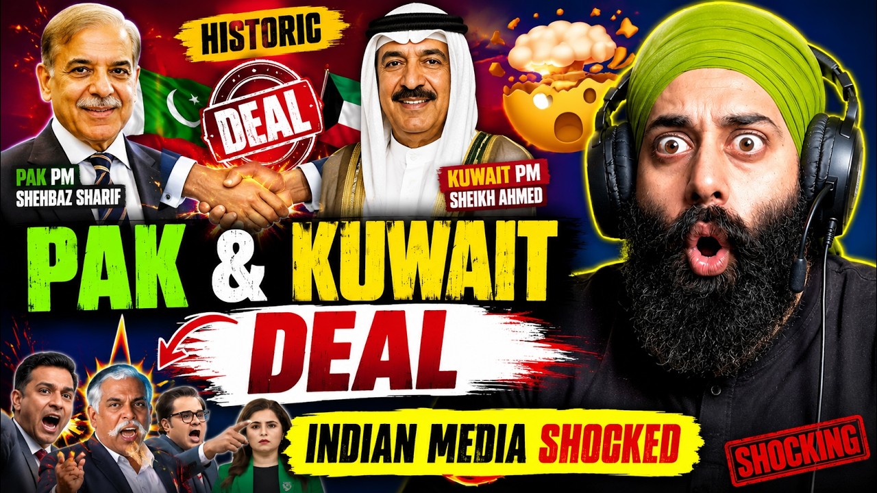 INDIAN MEDIA SHOCKED On Pakistan-Kuwait Defense Talks:Troops, Jets, and FuelDeal Explained Reaction