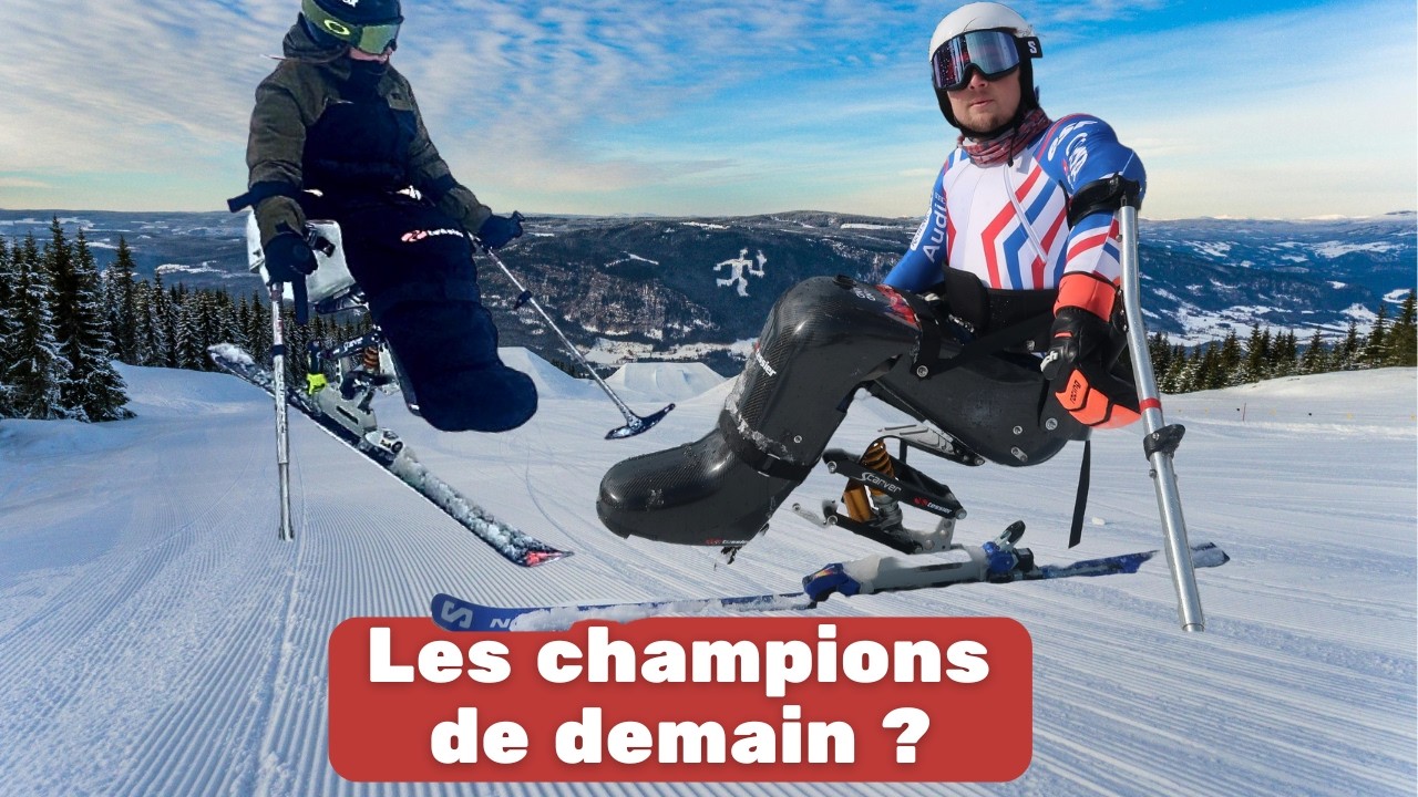 Handiski : objectif Jeux 2030 pour Sophie Robineau et Arsène Bellefleur