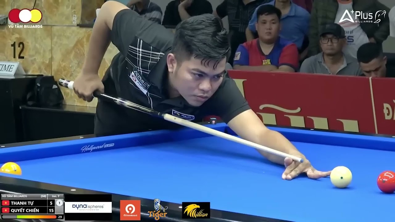 HIGHLIGHTS, TRẦN QUYẾT CHIẾN - NGUYỄN TRẦN THANH TỰ, Giải Bida 3 Băng LIONS BILLIARDS Quảng Ngãi