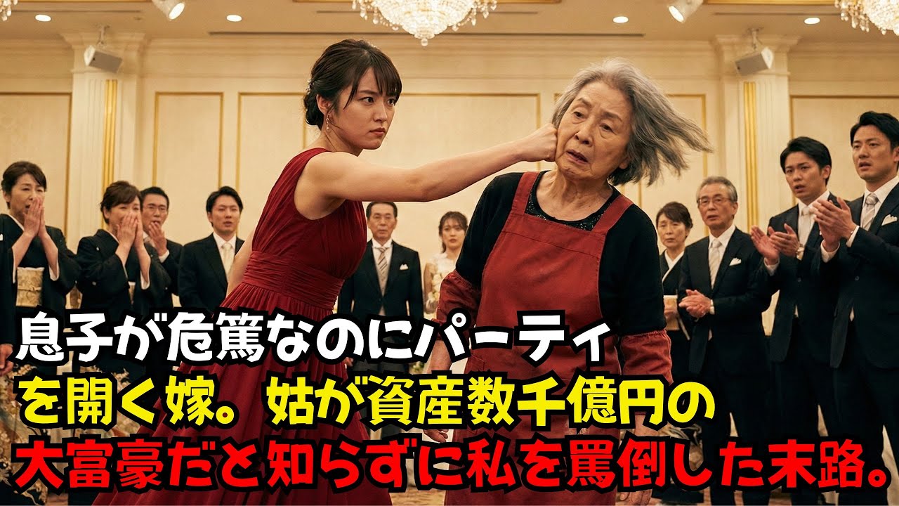 ホテルの部屋で「市場の屋台みたいな臭いがする」という理由で義理の娘に平手打ちを食らわされた…まさかあの老肉屋が実はホテルの会長だったなんて！この仕返しにロビー全体が言葉を失った。