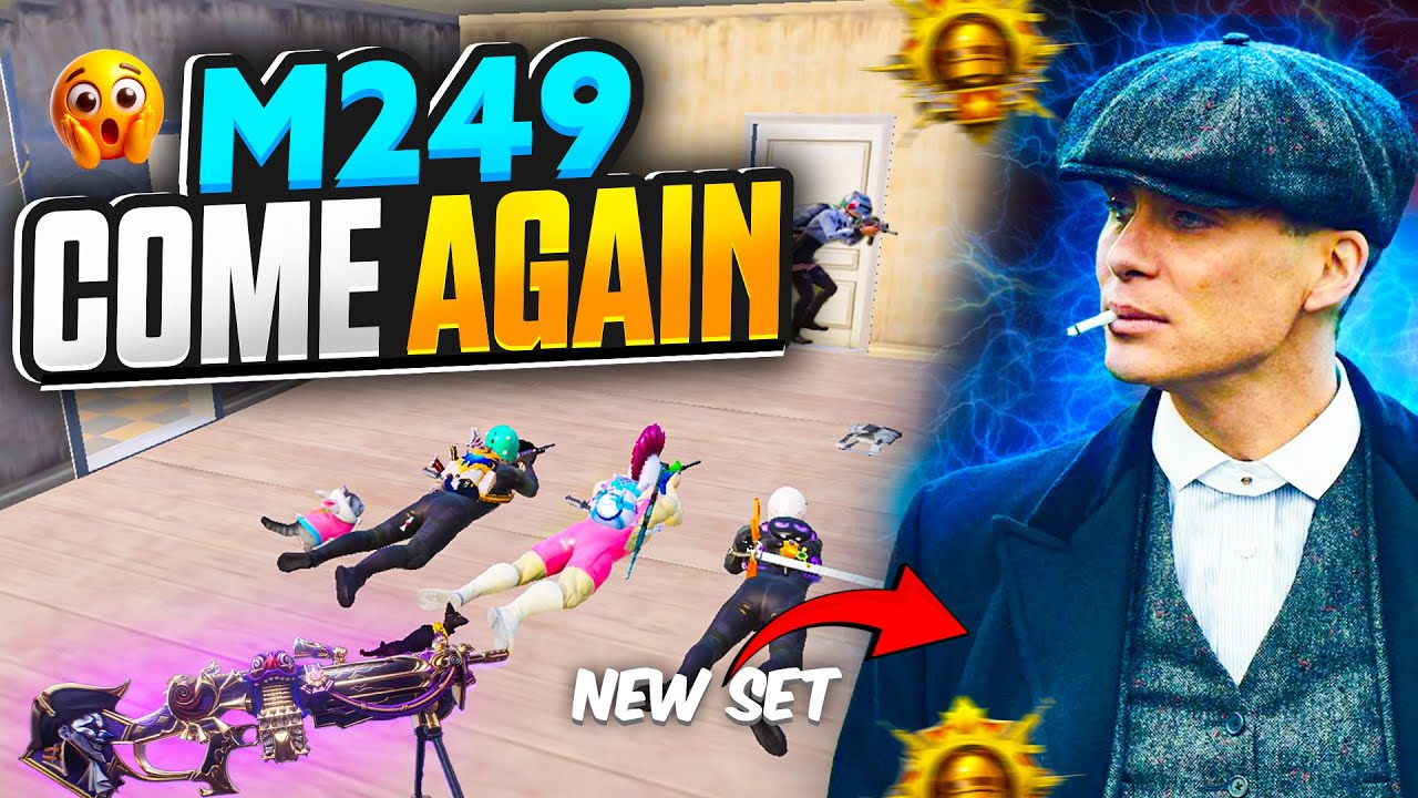 M249 MINI ATTACKER😂  JEVEL IS BACK & PEAKY BLINDER SET | BGMI FUNNY COMMENTARY | #jevel