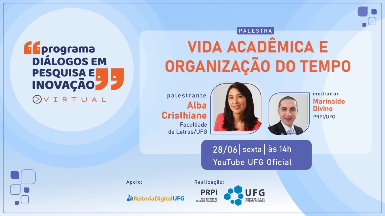 Vida acadêmica e organização do tempo