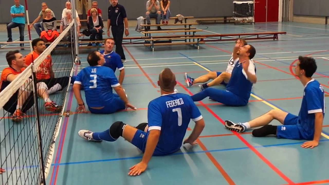 Nazionale Sitting Volley maschile: Olanda-Italia