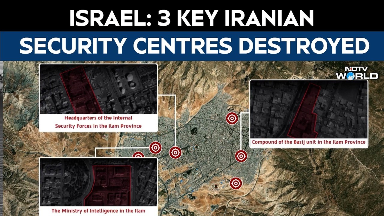 Israel Iran War | Israel Claims Strikes On Iran&rsquo;s Security HQs, IRGC Command Centre Hit