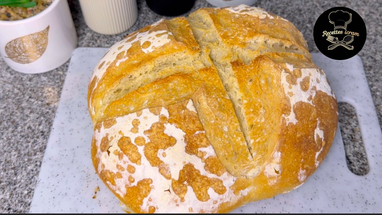 Pan Redondo Casero con ingredientes que tenemos en Casa fácil de hacer y riquísimo 