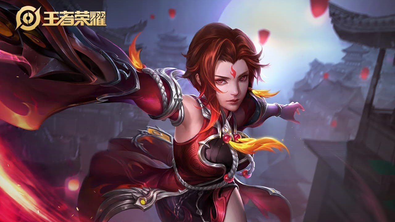 Luna (Mage) Skin Gameplay- MOBA Tencent Games