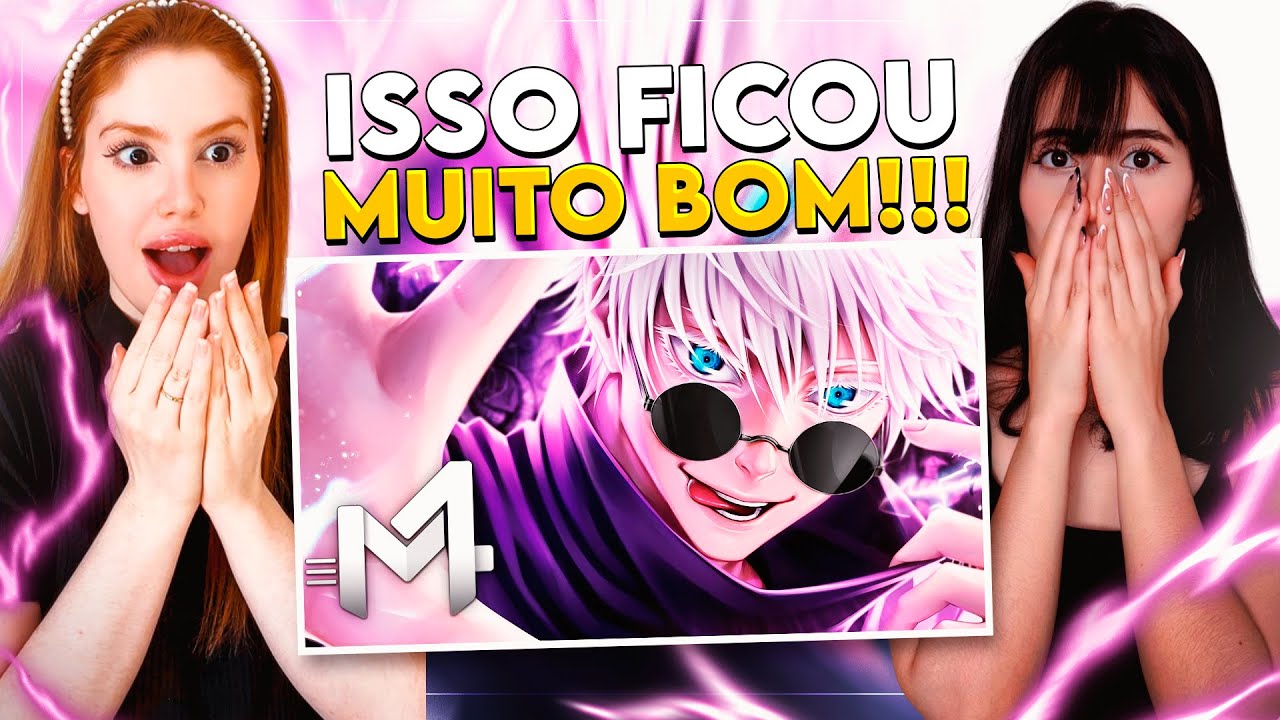REACT | Satoru Gojo (Jujutsu Kaisen) - Infinito | M4rkim | CR Reacts
