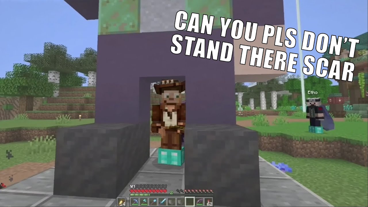 Goodtimeswithscar out of context but just 1 episode! ft Etho Skizzleman Grian | Hermitcraft 10