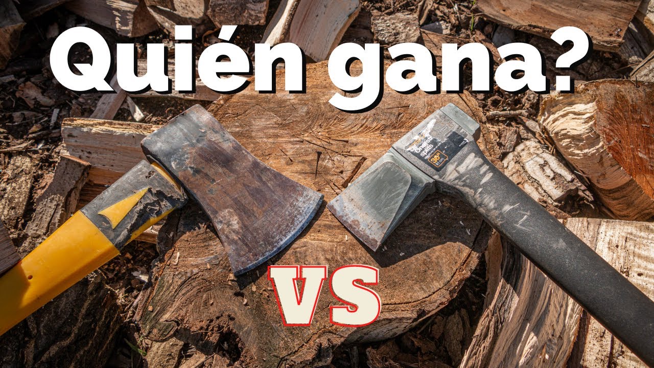 BATALLA De Hachas Para Partir Leña