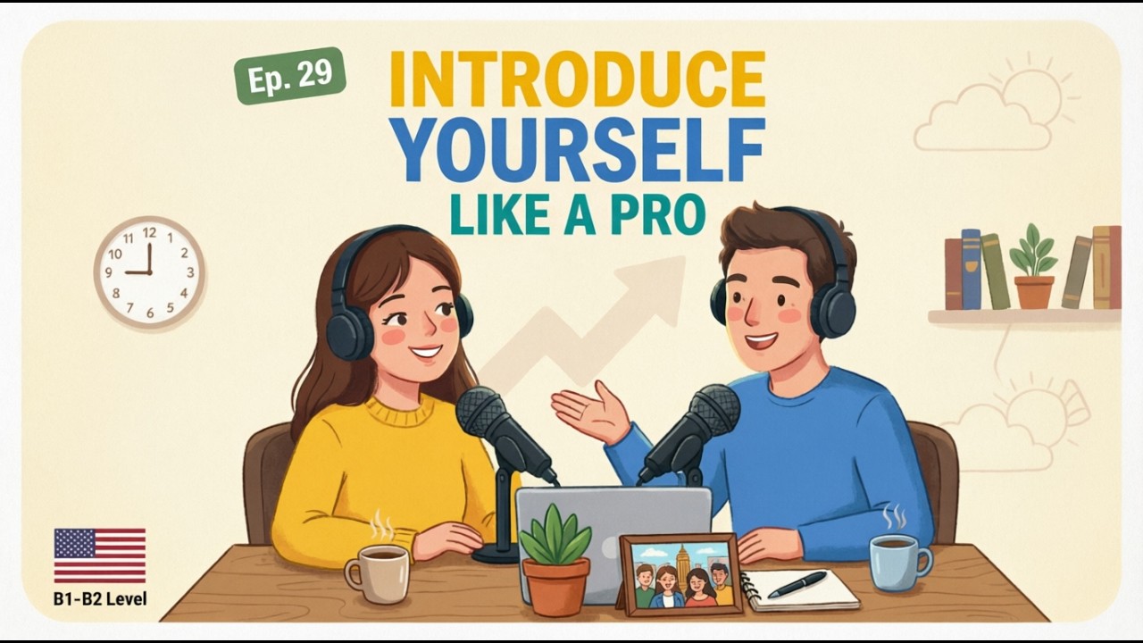 How to Introduce Yourself in English | English Conversation Practice (E.p 47 | A1-A2 Level)