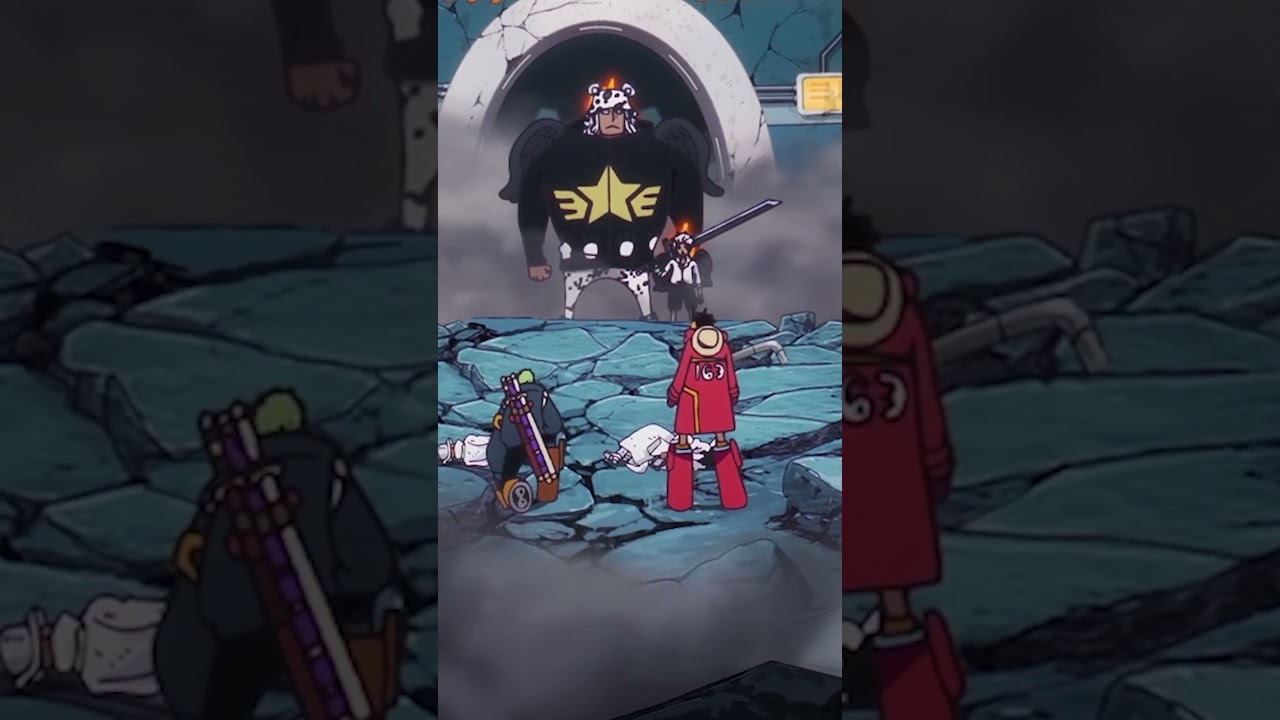 ZORO PROTEGE CP-0 dos SERAFIN do VEGAPUNK
