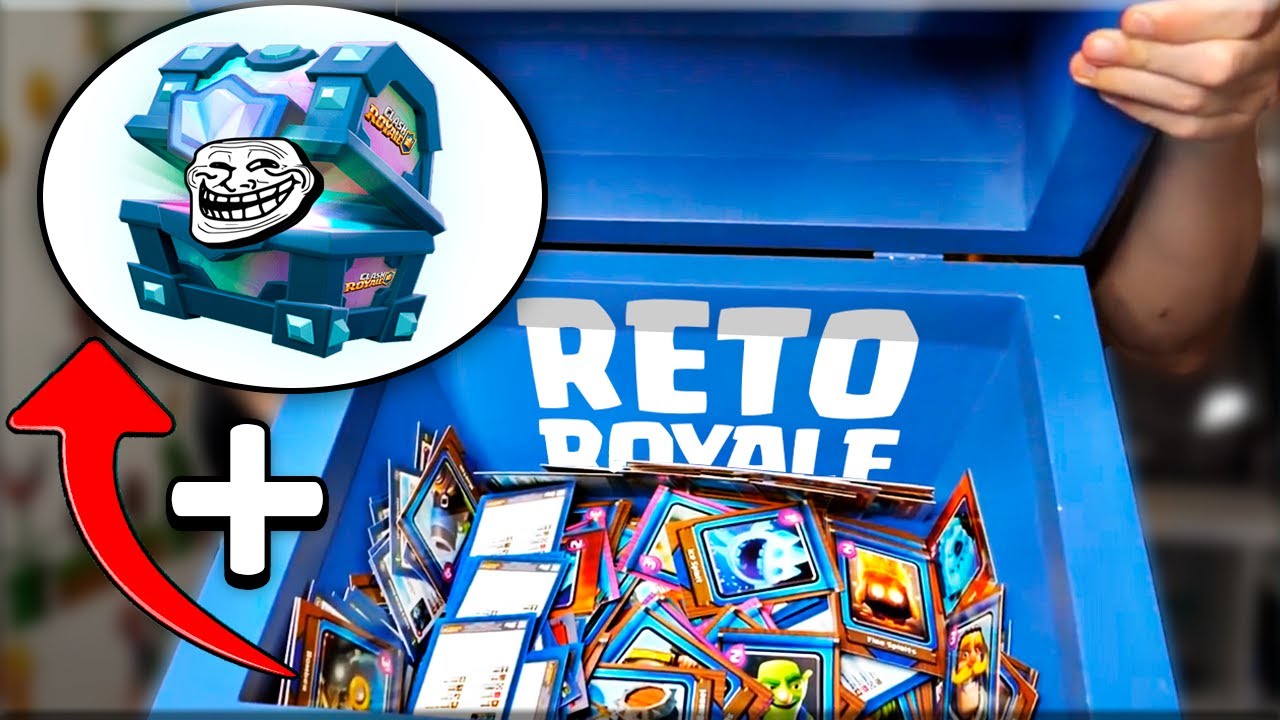 &iexcl;&iexcl;DOS en UNO!! Reto Royale + Cofre Troll = LOCURA 🤪