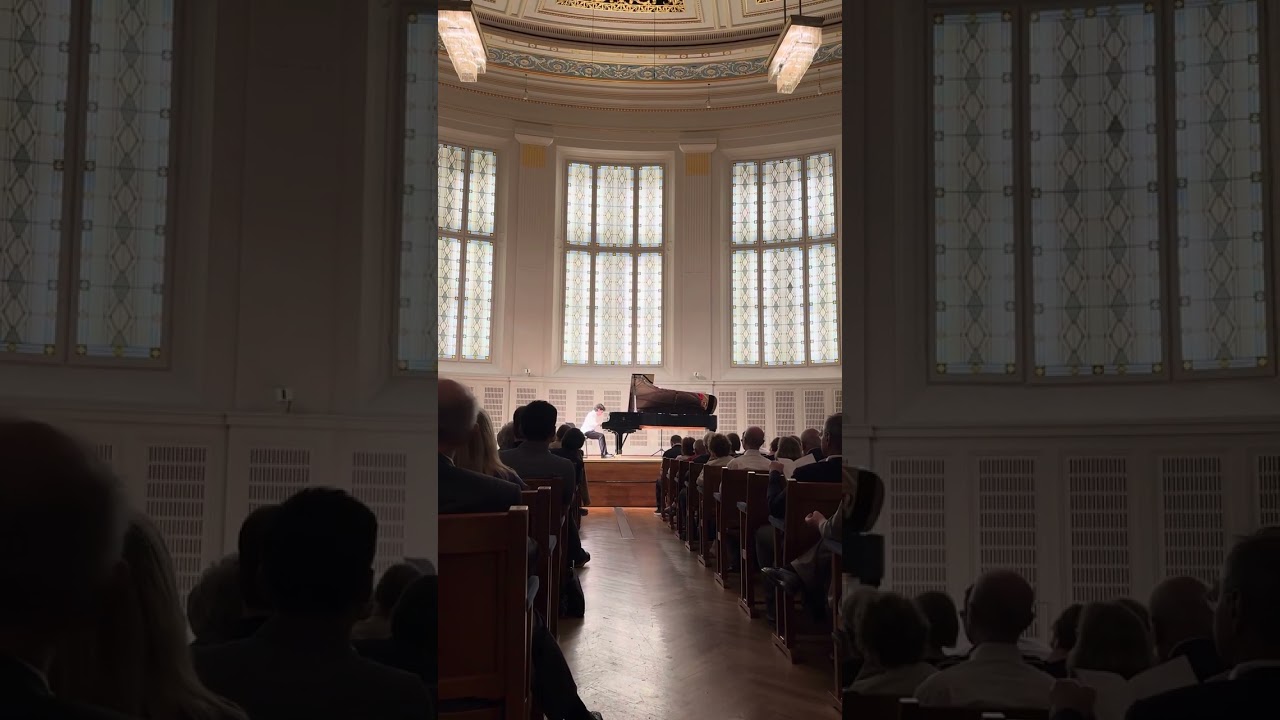 Tsotne Zedginidze performs his own composition - “Dedication to Ravel and Debussy”