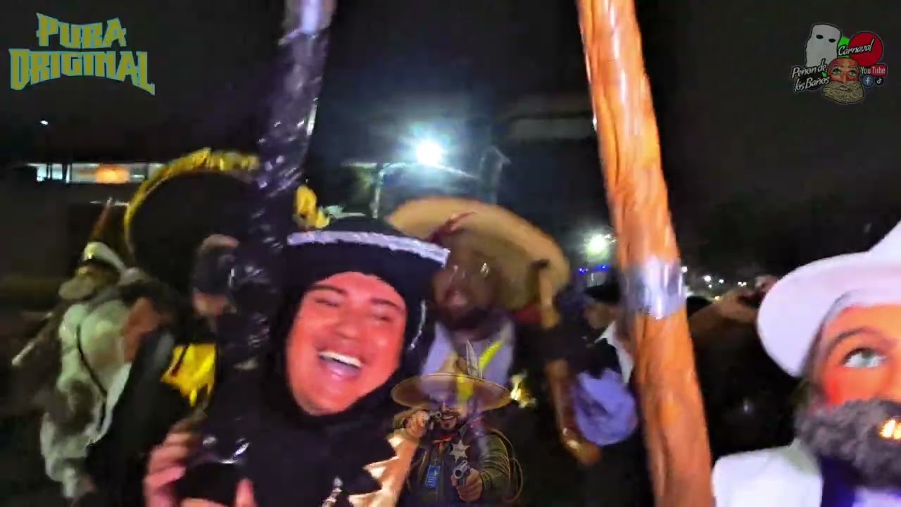 Carnaval peñon de los baños 2026 , Ahorcado barrio de la Ascension original...