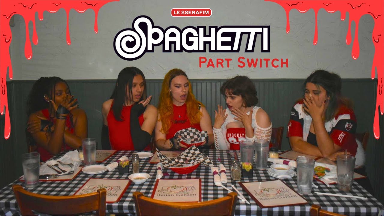 Part Switch + Bloopers | LE SSERAFIM (르세라핌) - ‘SPAGHETTI’ Dance Cover by Viscaria Dance | TX
