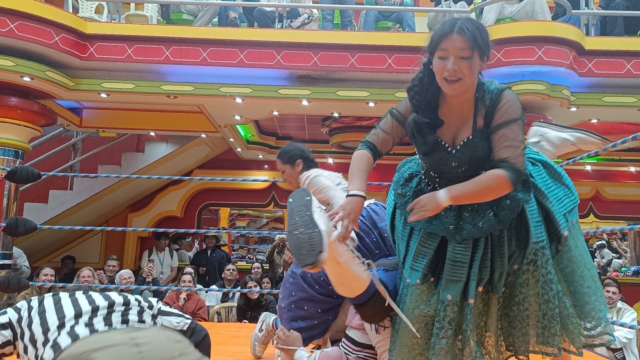 SARITA DULCE TENTACIÓN Y BENITA LA INTOCABLE VS KLINSMAN SIMONINI Y ESPANTAPÁJAROS FULL LUCHA LIBRE