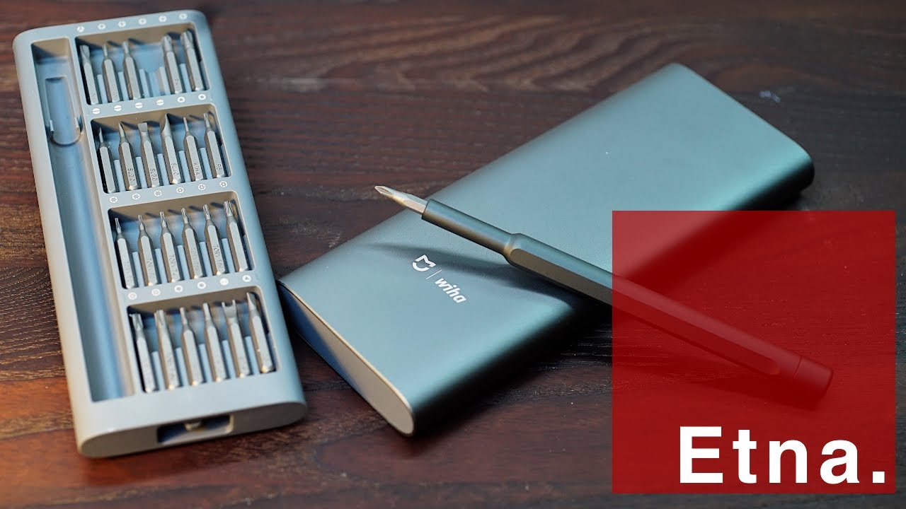Wiha Xiaomi Micro Bit Driver Set - review & unboxing | Etna.