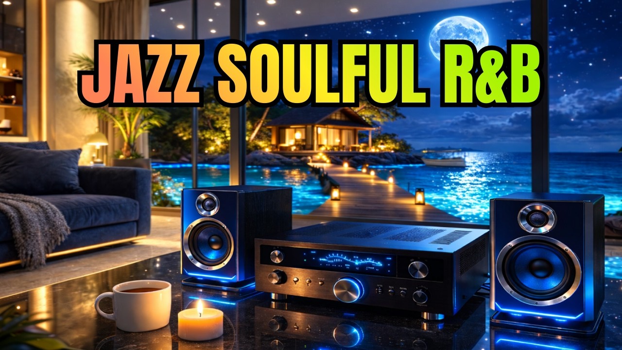 Smooth Jazz x Soulful R&B 💚 Study & Relaxation Chill Mix – Focus Music for Work, Peace & Calm Days