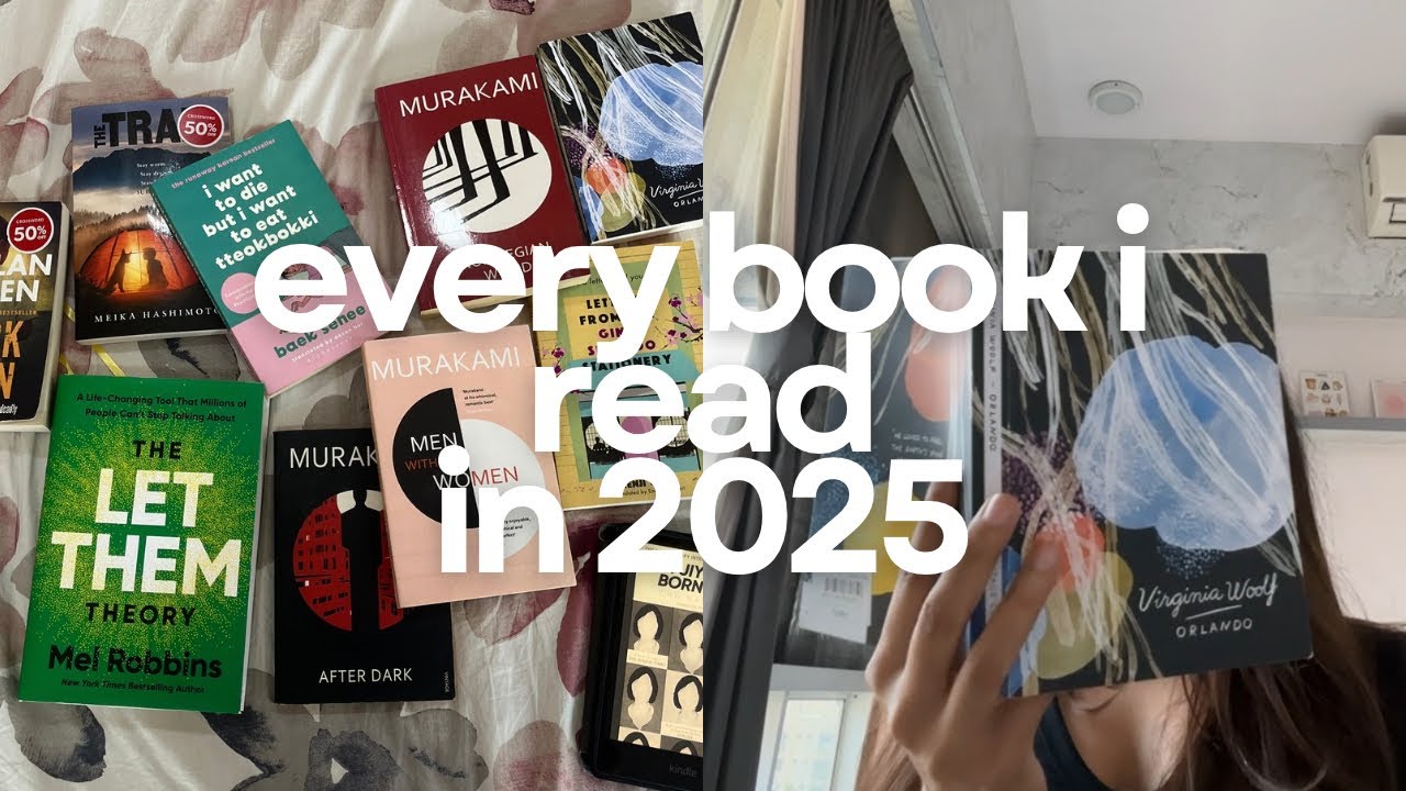 all the books I read in 2025