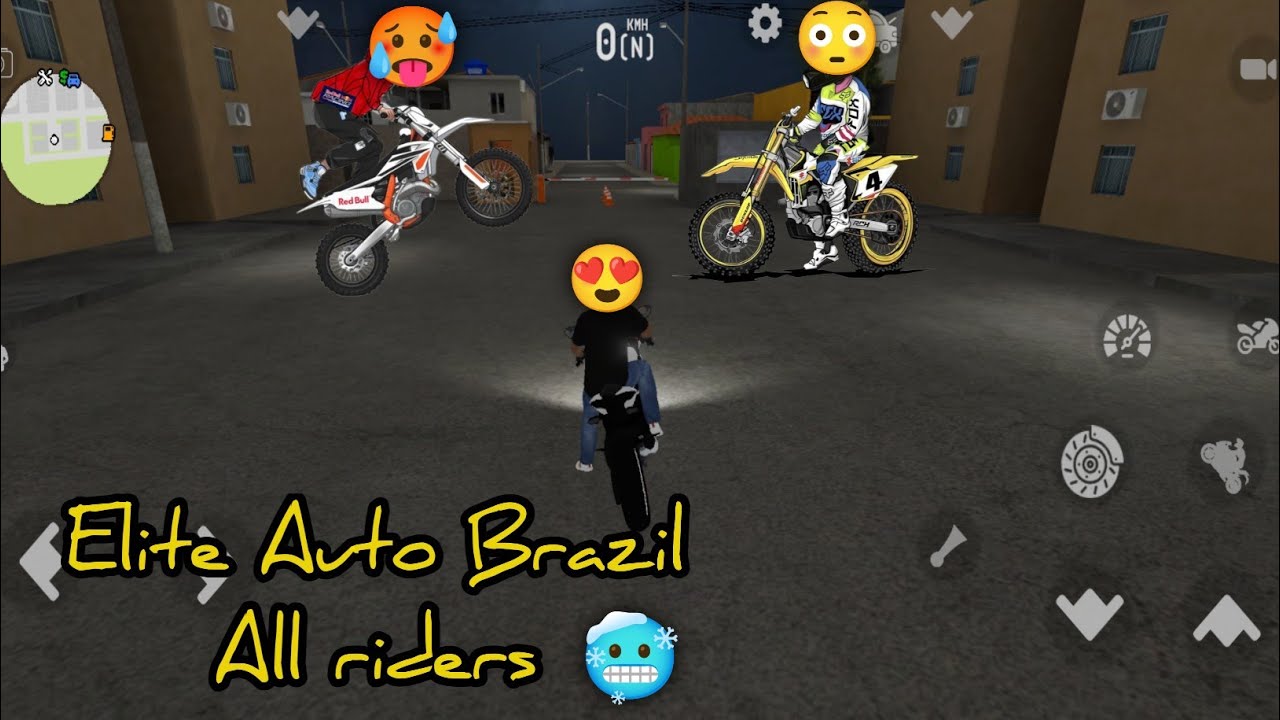 OPÇÃO DE ANDAR COM VÁRIAS MOTOS E NOVOS ADESIVOS PRA H2 NA ATUALIZAÇÃO DO ELITE AUTO BRASIL😍😳