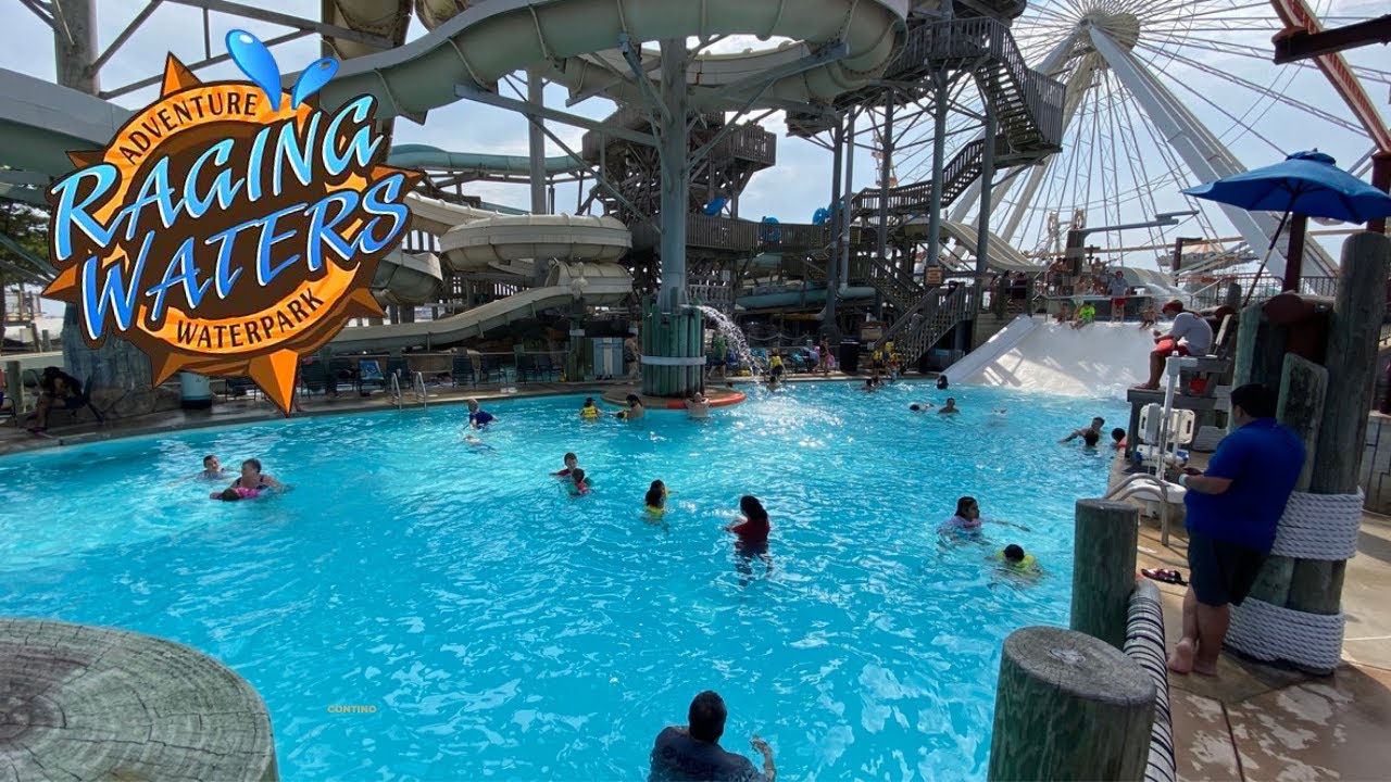 День в аквапарке Raging Waters — Уайлдвуд