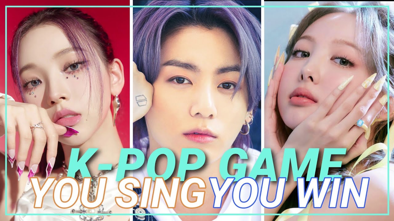 K-POP GAME – YOU SING, YOU WIN (40 SONGS WITH LYRICS)