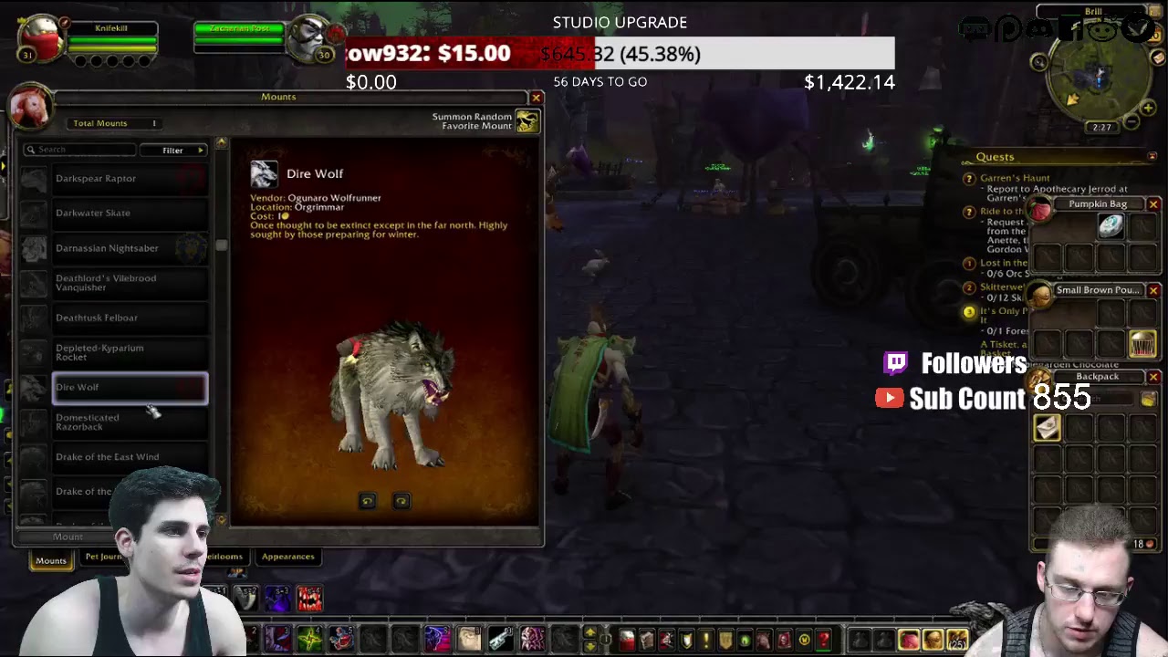 LIVE | REFER-A-FRIEND, DOUBLE CAM, PS4 CONTROLLERS | WoW [PC] | Nico