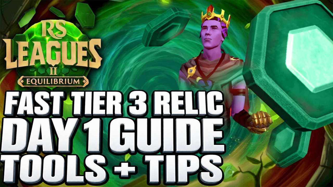 RuneScape Equilibrium League - Day 1 Route Checklist - Relics, Blessings and Region Guide