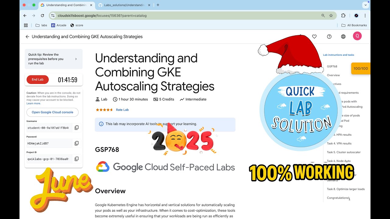 [2025] Understanding and Combining GKE Autoscaling Strategies | #qwiklabs | #GSP768 @quick_lab