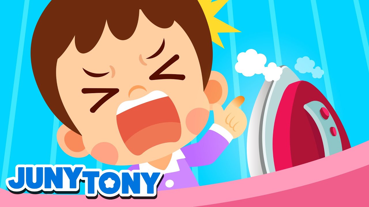 Não, Não! É Quente! | Não Se Machuque | Música Infantil | JunyTony em Português