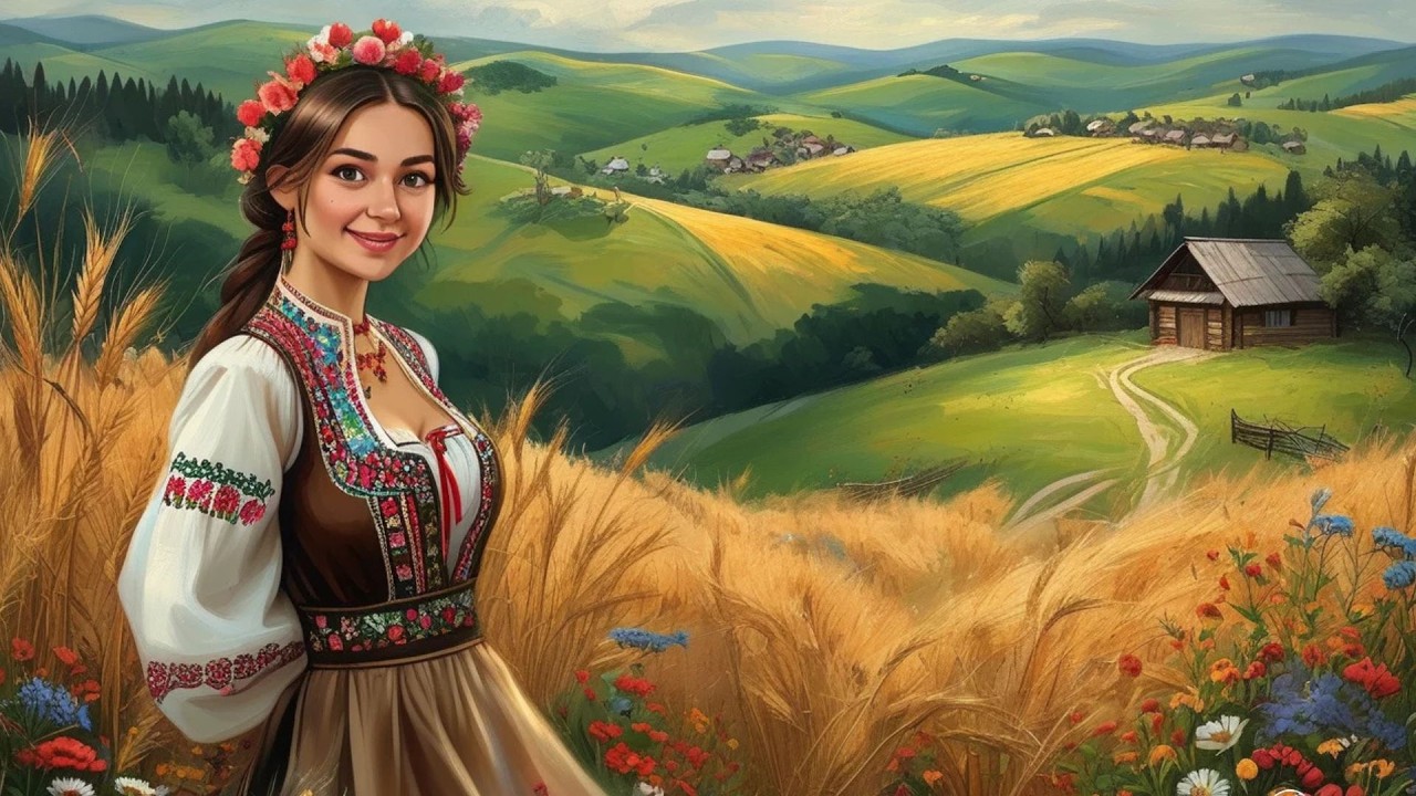 Чи я тобі не казала, як телята заганяла | Українська народна пісня / Ukrainian Folk | AI Version