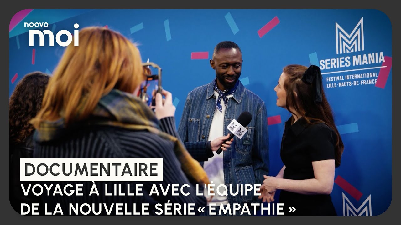 Voyage à Lille pour le festival Séries Mania avec l'équipe de la nouvelle série Crave « Empathie »