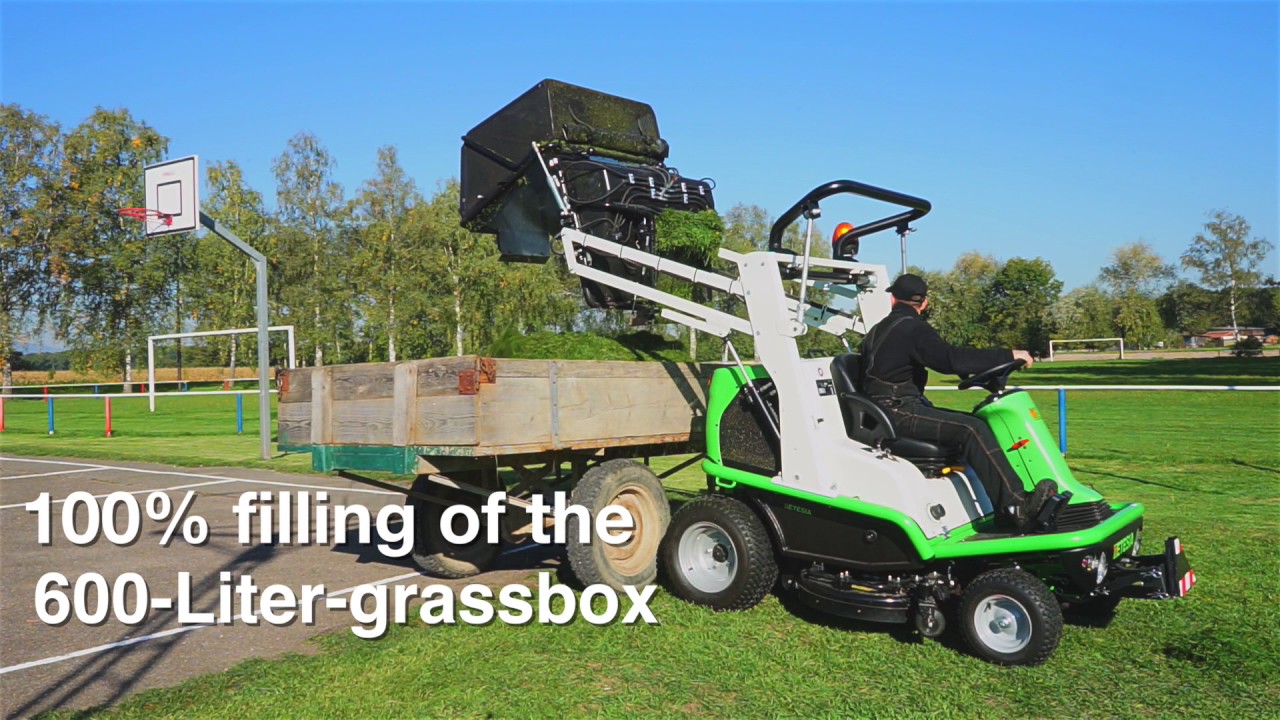 ETESIA - Professional ride on mower HYDRO 124D