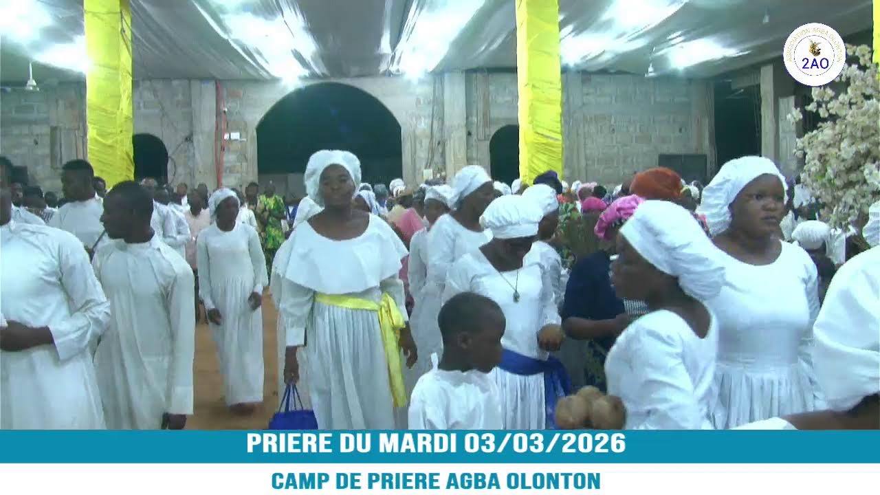 PRIERE DU MARDI 03/03/2026
