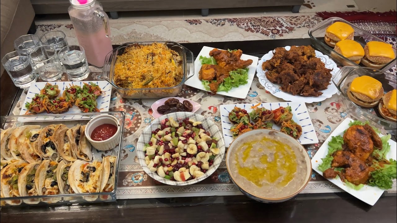 2nd Roza Sehri to Iftaari prep- Chicken Tacos, Chicken sliders, Fatoush Salad Cups, Tandoori Chicken