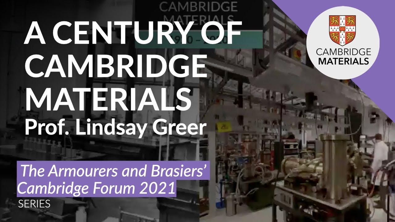 A century, and more, of materials research at Cambridge