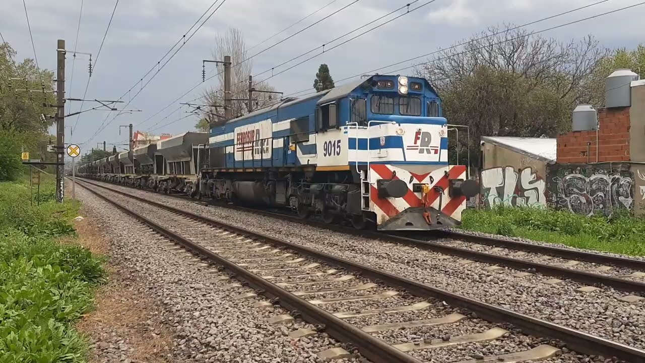 Ferrosur Roca. Impoluta 9015 al frente del 236....!!!!