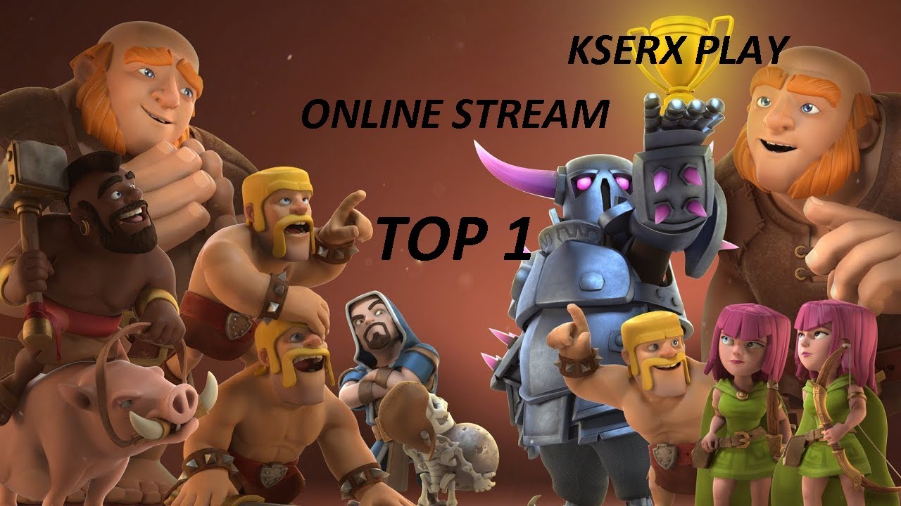 развиваем 2 акк clash of clans прямой эфир