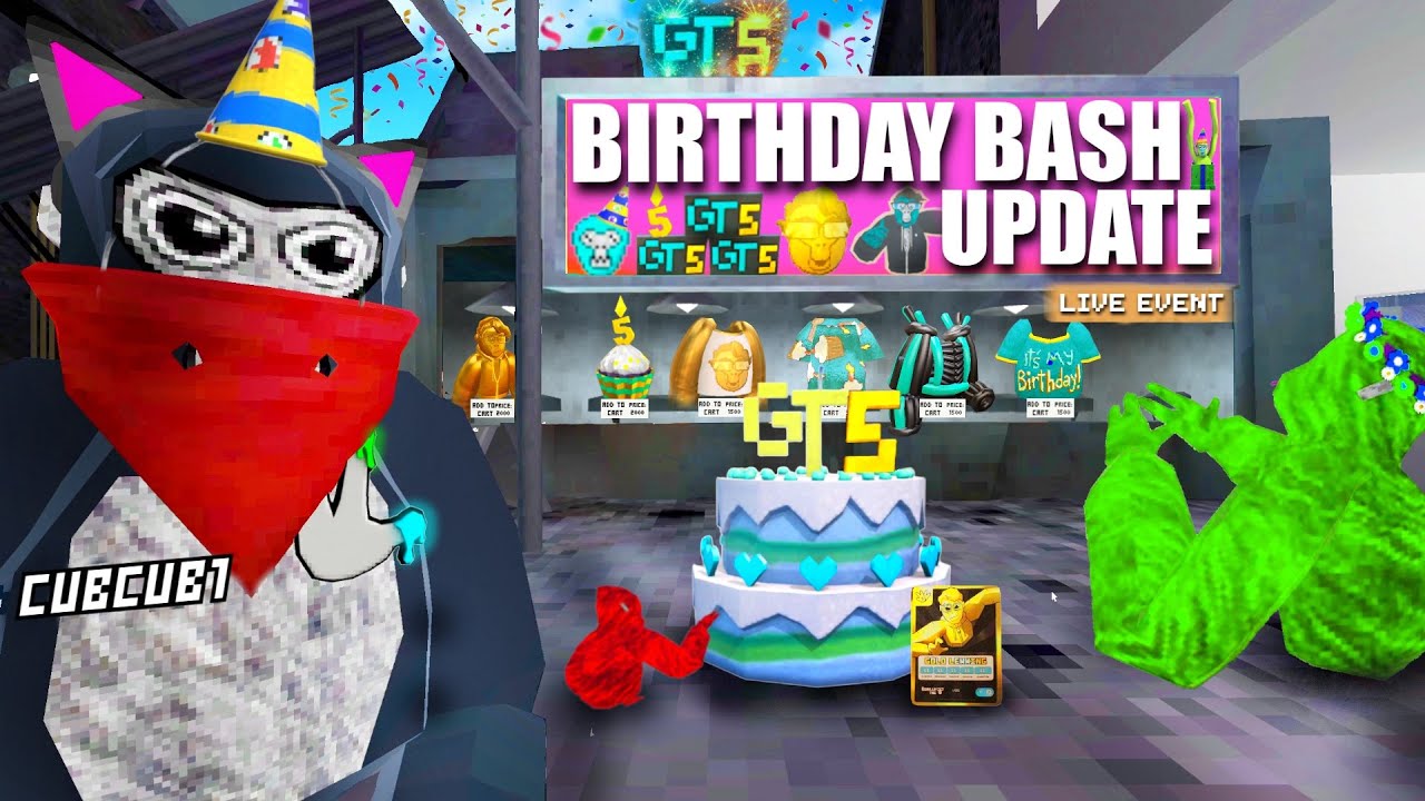 Is Gorilla Tags NEW Lemmings Birthday Update Here…
