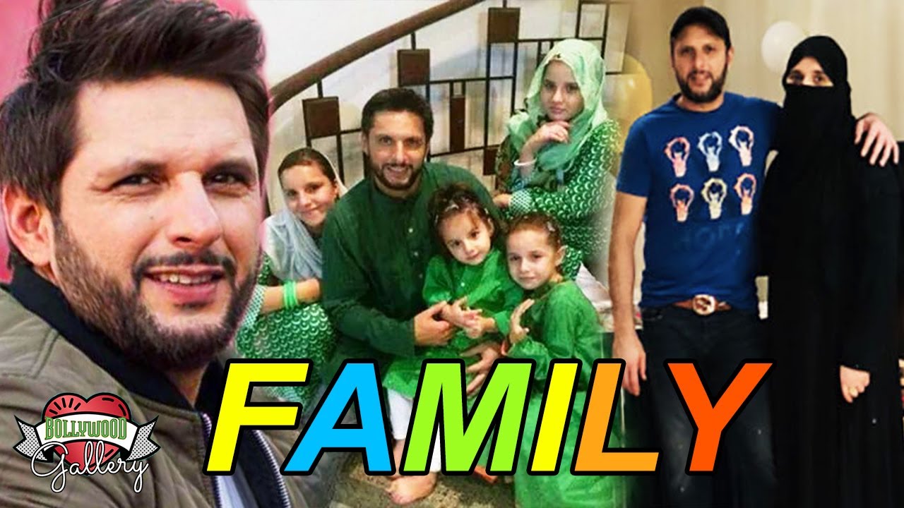 Shahid Afridi Family With Parents, Wife, Daughter, Brother and Cousin