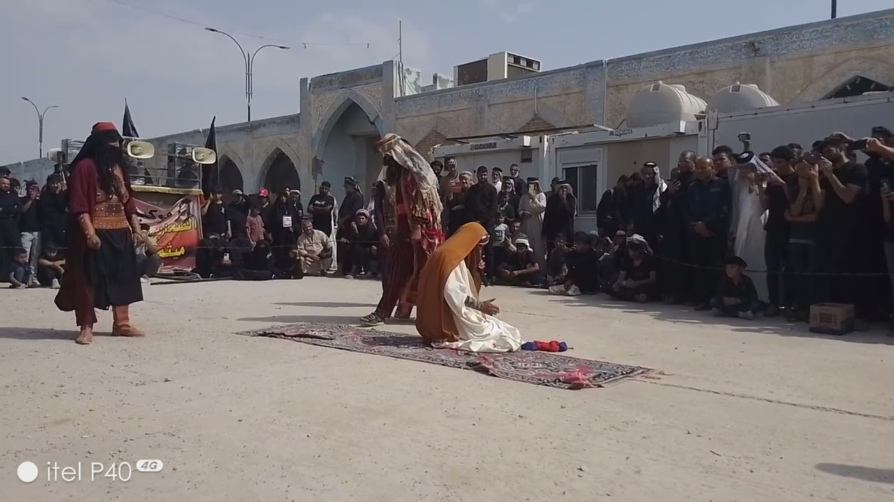 تشابيه سعيد بن جبير   موكب ميثم التمار   نعي حزين  في الحي ذي قار قضاء اهالي الدوايه