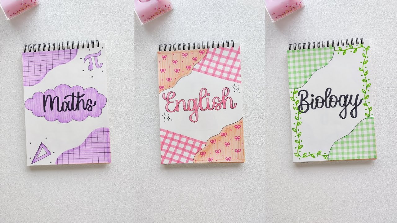 Best front page design for school projects 