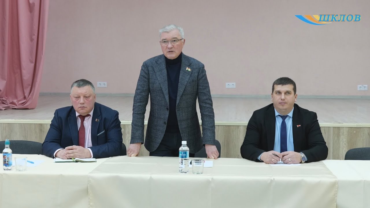 Шкловский район с рабочим визитом посетил Валерий Малашко.