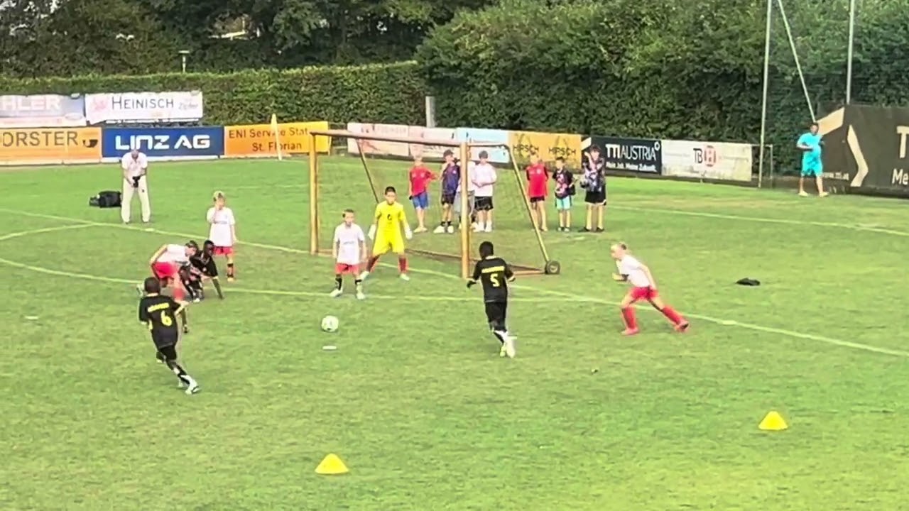 A glimpse of Acakoro U10 trip Austria, 1st match against St. Florian.