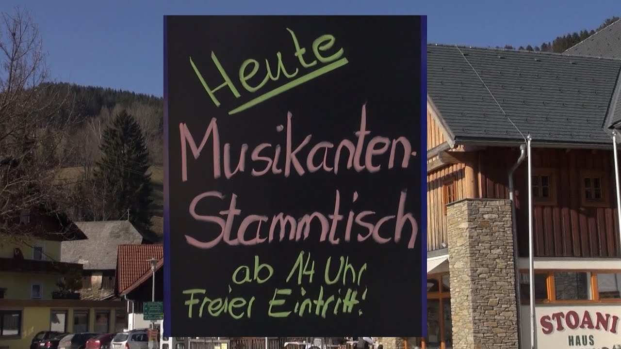 Stoanihaus Musikantenstammtisch M&auml;rz 2014