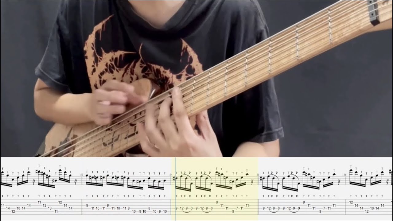 Archspire - Lucid Collective Somnambulation （Bass Cover with Tabs）