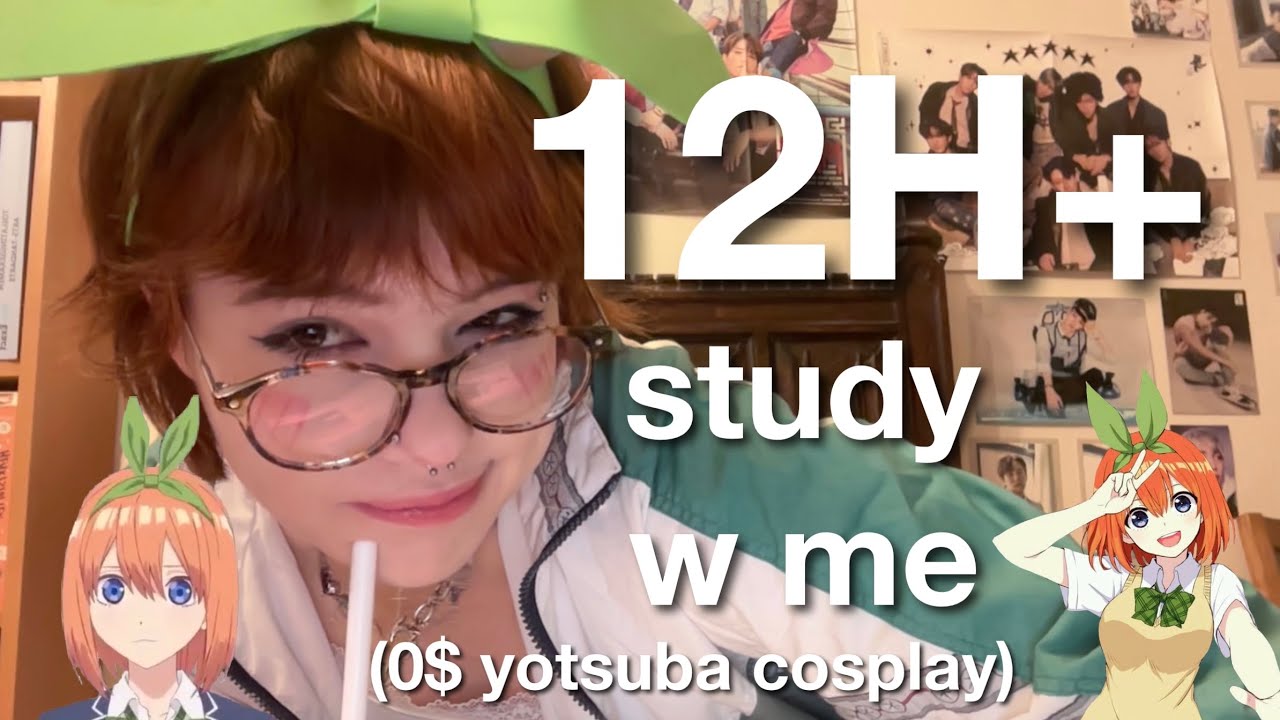study with me live: 12 hours  (real sounds, no music, 50/10 pomodoro technique) 🌷