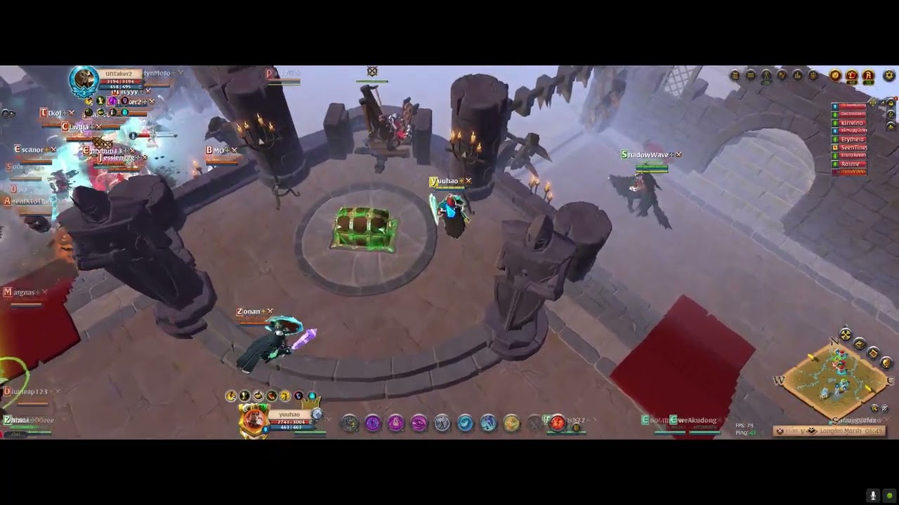 ALBION ONLINE | AFTERMATH VS INITIAL ENGAGE (1 HAND ARCANE) | CASTLE